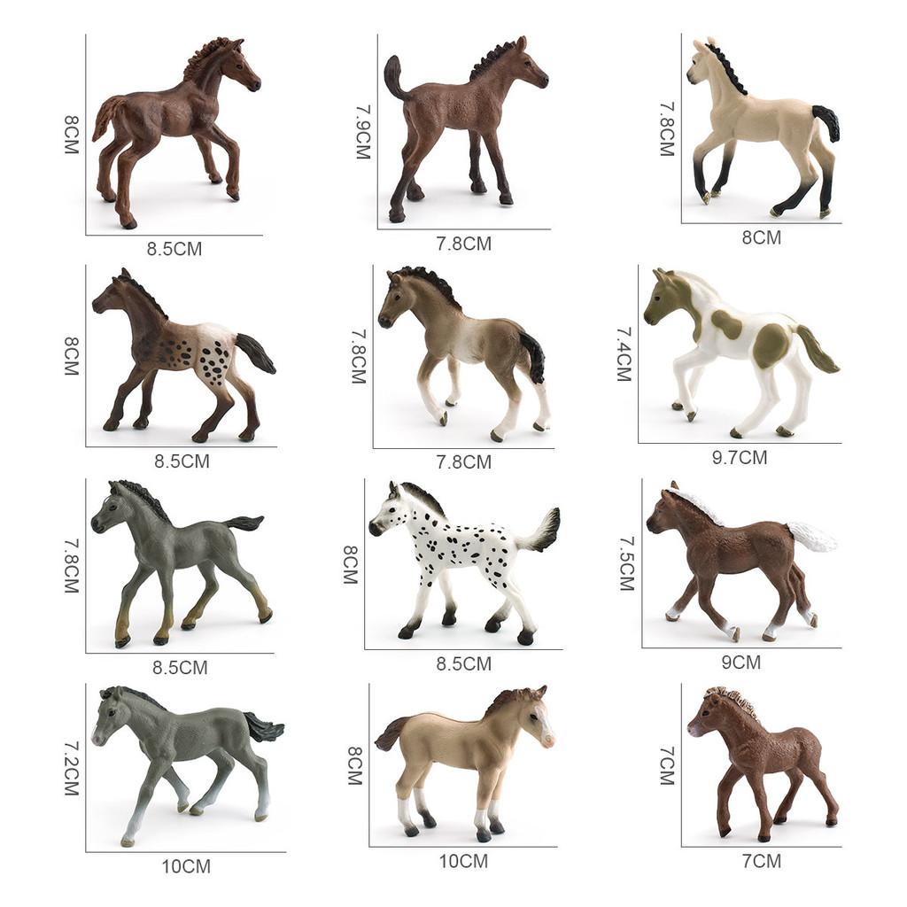 Arabisches Pferd PVC-Modell für Kinder zum Lernen und für das Spielzimmer