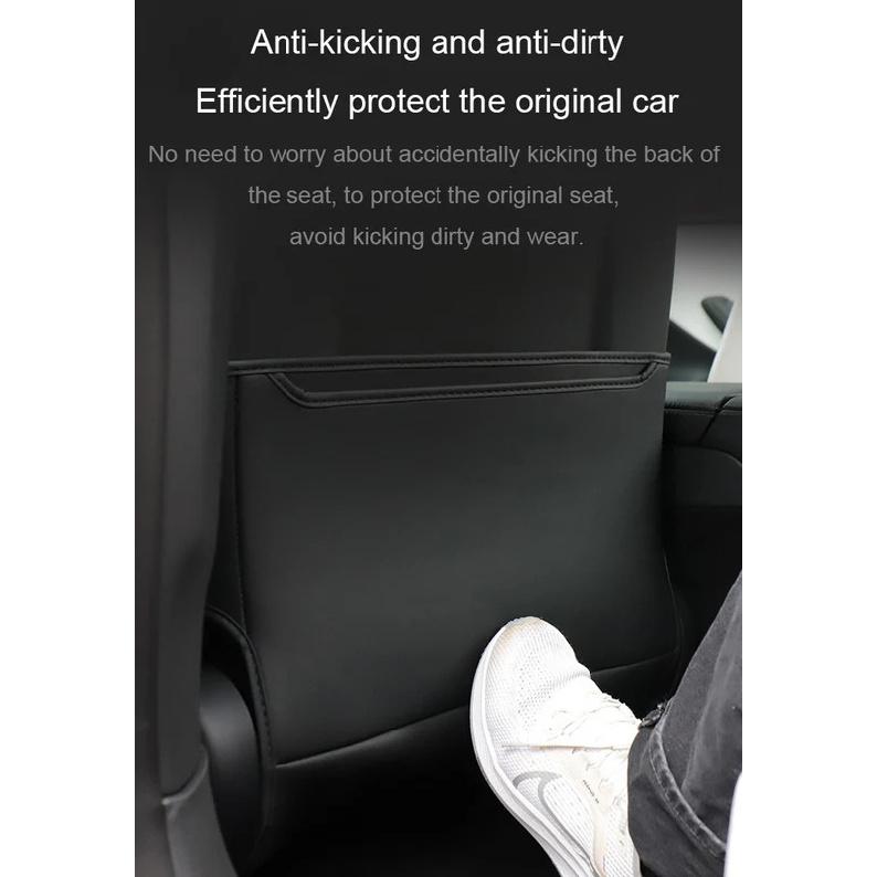 For Tesla Model Y Juniper Seat Anti-kick Pad Rear Safety Seat Anti-Wear Pad Model 3 Highland Rear Seat Car Backrest Protection