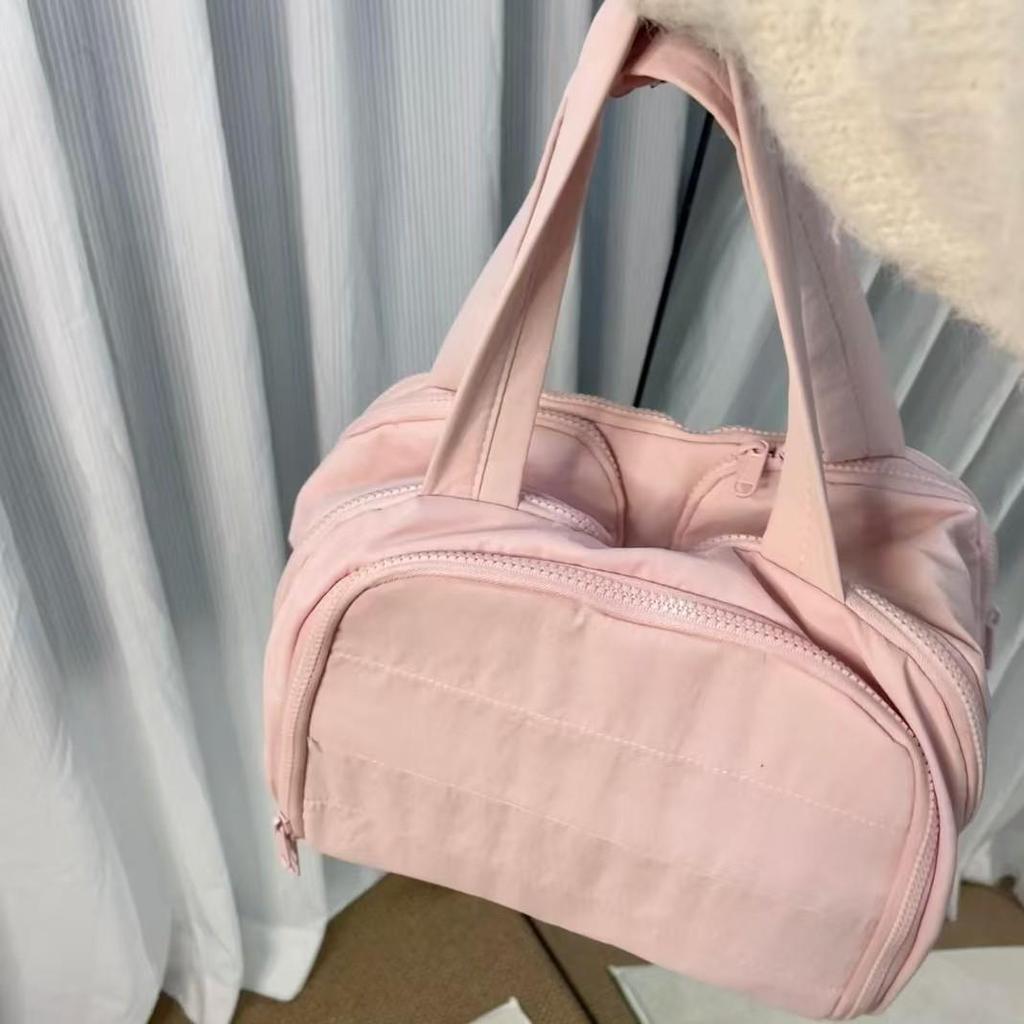 Korean Large Capacity Portable Makeup & Toiletry Bag with Partitioned Storage