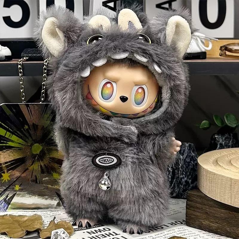 

New mini doll clothing accessories suitable for front high-energy labubu clothing cosplay small monster set no doll