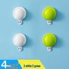 Taile Minimalist Self-Adhesive Hooks, 4-Pack