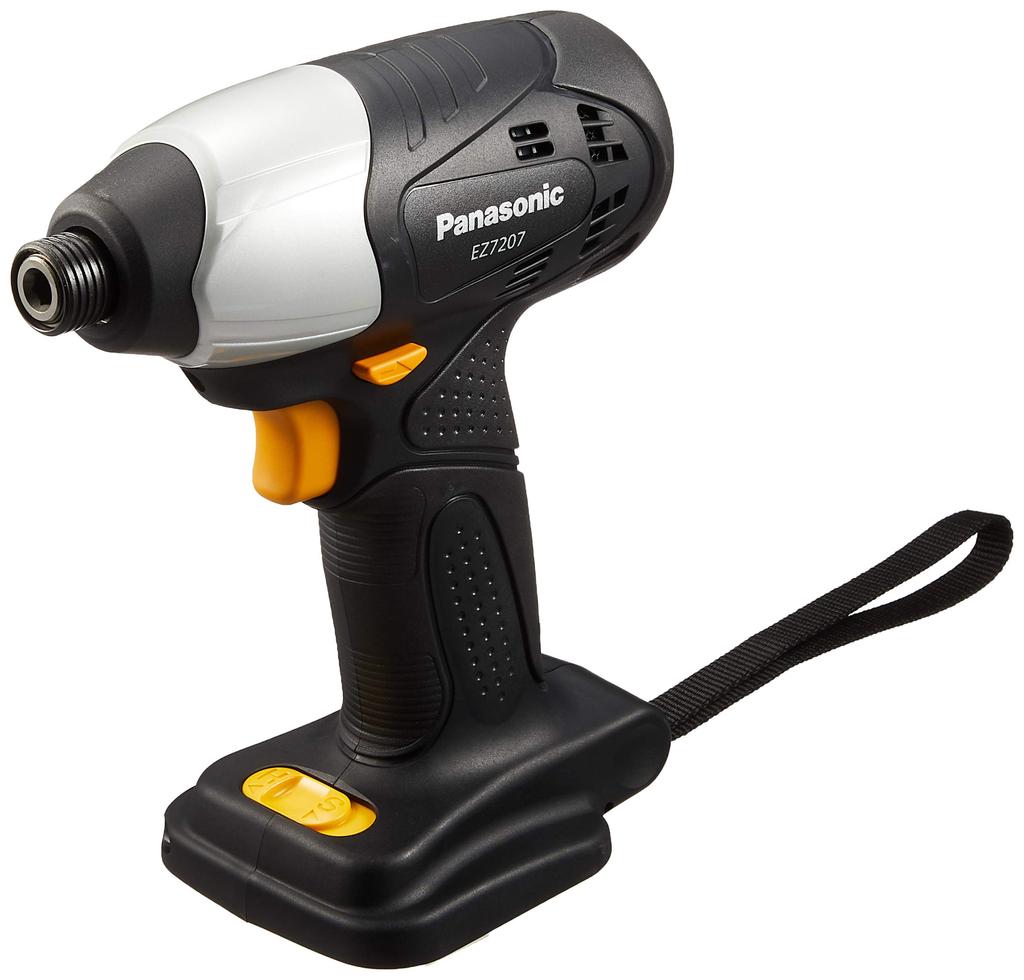Panasonic 12V Cordless Impact Body Only and Case Sold Black EZ7207X-B Driver, (Battery Pack, Charger, Separately),