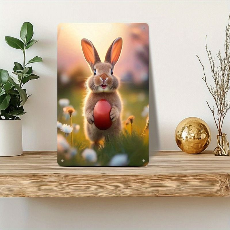 Metal Painting Russian Easter Theme Religious Home Wall Art Decor Religious Easter Gift