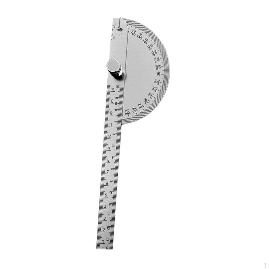 Angle Adjustable Portable Gauge Stainless Steel Ruler for DIY Machinist Carpenters