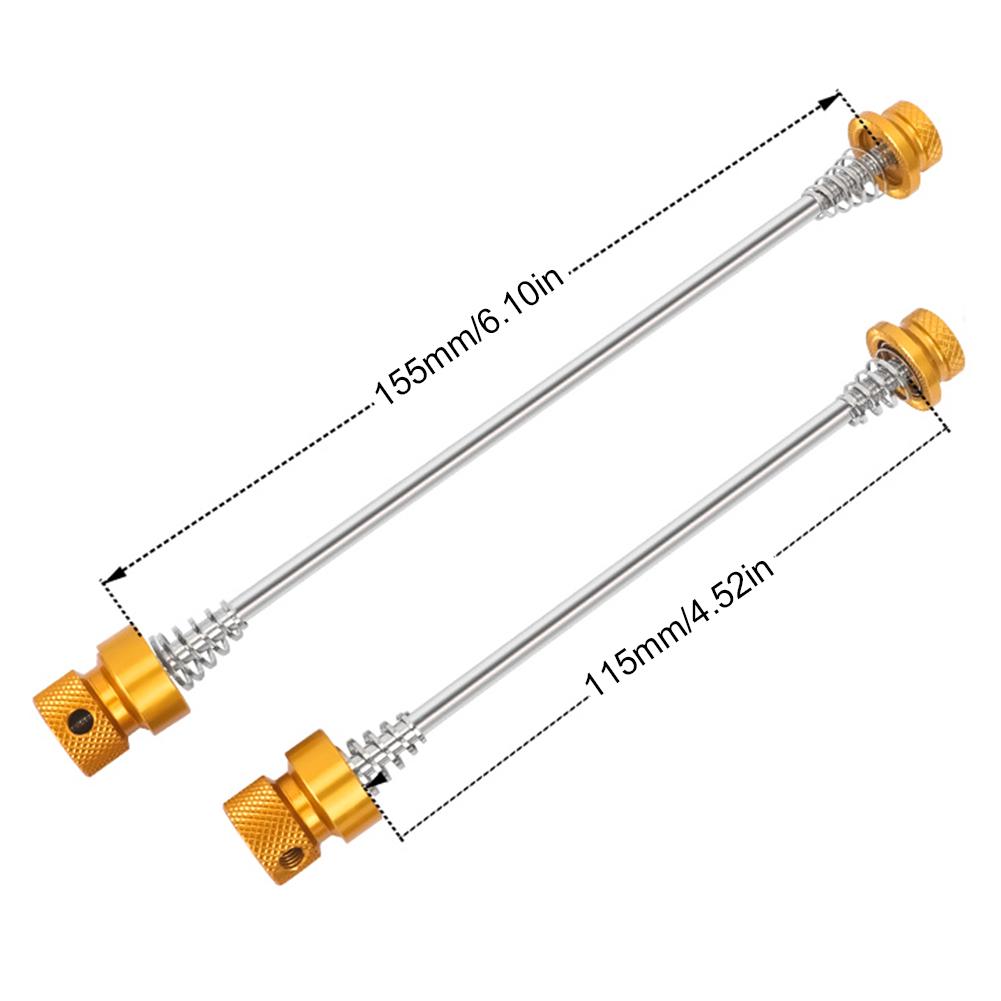 Bicycle Wheels Quick Release Post MTB Mountain Road Bike Parts Accessories Portable Bike Quick Release Anti-theft Skewers
