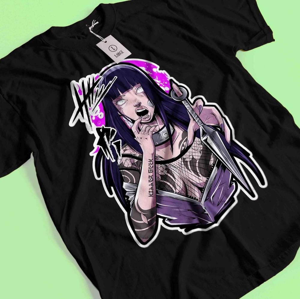 Hinata Tshirt Itachi Uchiha T-Shirt Naruto Shirt Madara Kakashi Neji Anime Tee