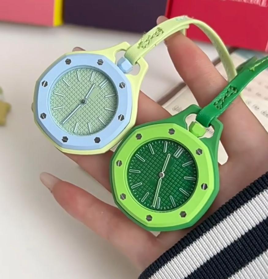 Factory Direct Octagonal Hanging Pocket Watch Bioceramic Materials Available Custom Logo MultiColor Gift Watch for APS Men Women