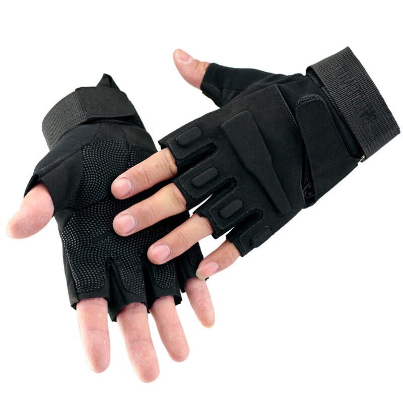 

Yingjia Black Hawk Half-Finger Tactical Gloves