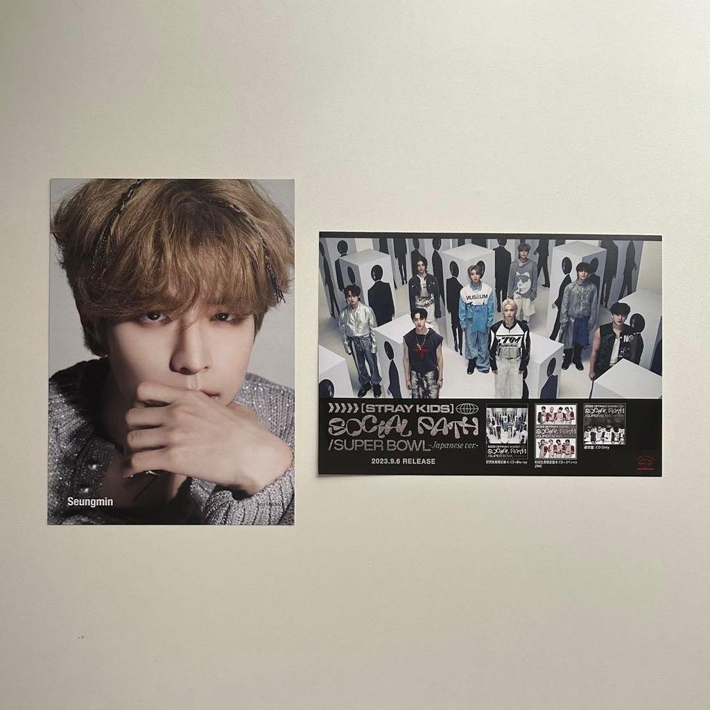 [USED] StrayKids Seungmin flyer