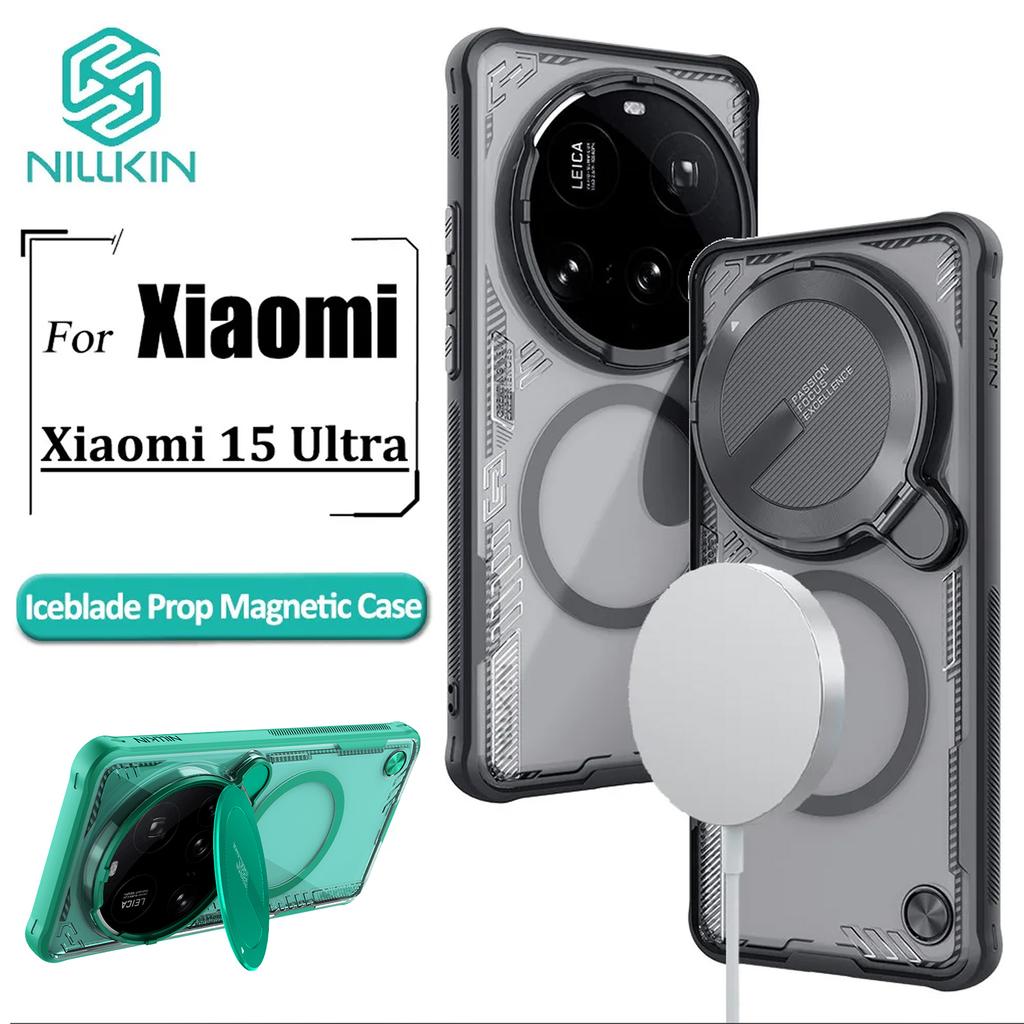 NILLKIN For Xiaomi 15 Ultra Case Iceblade Prop Magnetic Case For MI 15 Ultra Phone Cases