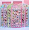 Loong Squishy Butt Puffy Character 3D Squishy Sticker Book Set of 013 Stickers, Cute, Marshmallows, Fluffy, Soft, Stickers, Decoration, 6,