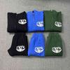 Croteiz Classic Printed Hooded Zip Sweatshirt Loose Fit Casual Wear Youth