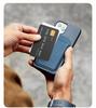 Magnetic Folding Stand & Card Holder for iPhone 17, 16, 15 with MagSafe-Compatible Leather Design