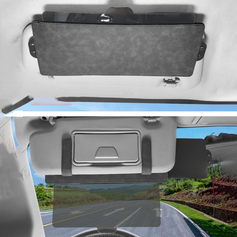 Car Sun Visor Extender Anti-glare UV Retractable Sun Shield Sunshade Blocker Front Side Anti Glare Board Car Accessories