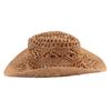 Fashion Hollow Jazz Hat Handmade Cowboy Straw Hat Summer Outdoor Travel Beach Hat for Men and Women Western Sunbonnet Straw Hat