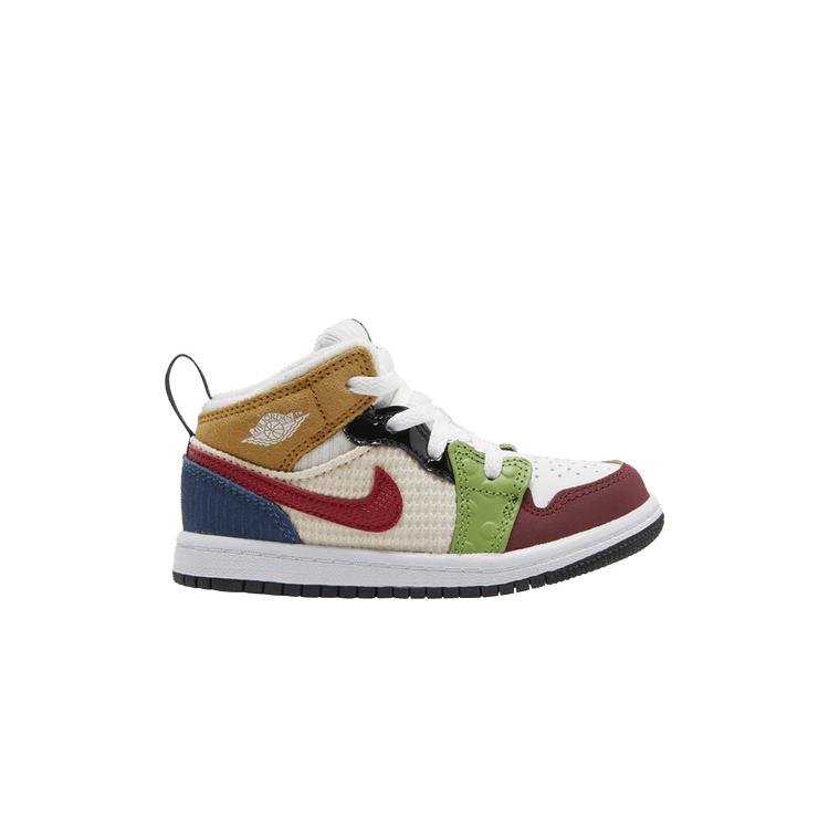 Air Jordan 1 Mid SE TD 'Messy Room' 26 brown