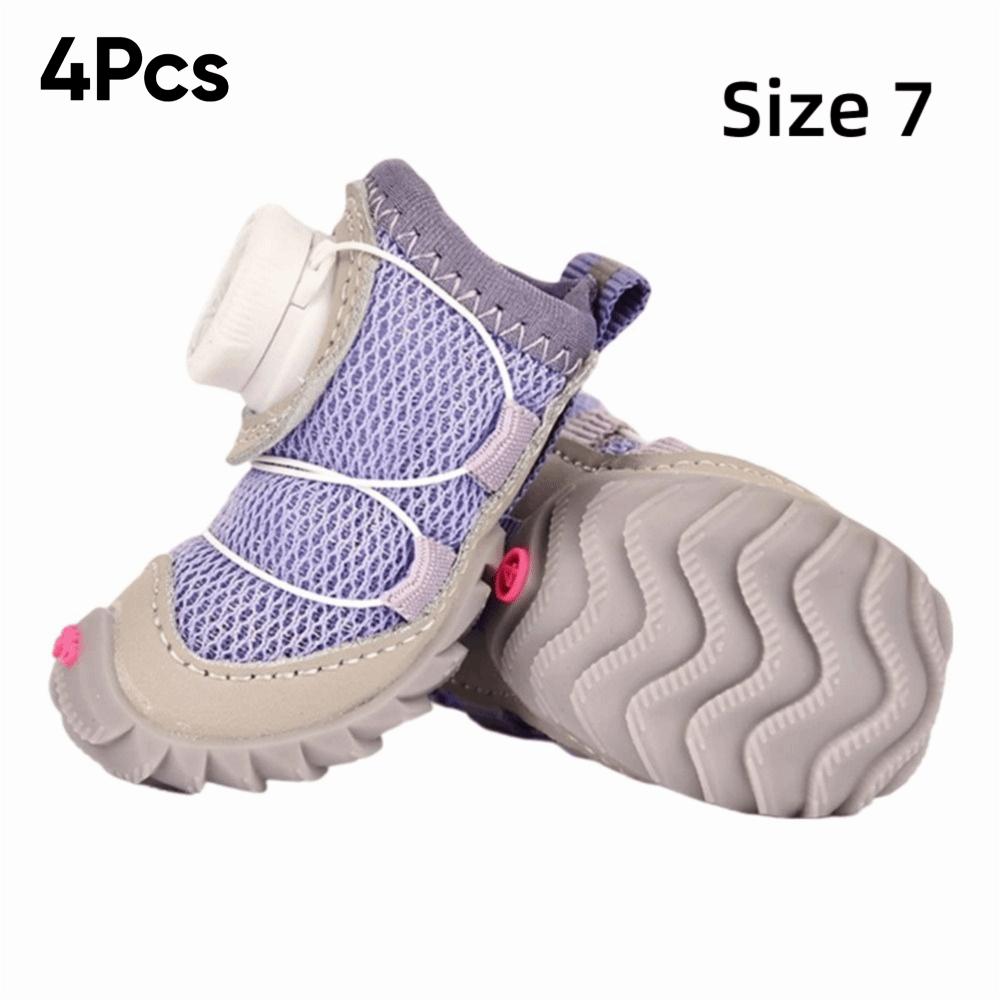 Comfortable Waterproof Dog Shoes Anti-Slip Soles Breathable Dog Boots Light Weight Paw Protectors Dogs Accessories
