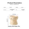 Cute Cheese Ceramic Elevated Pet Bowl Set 3Pcs, Cat Dog Food Water Bowl with Non-slip Mat