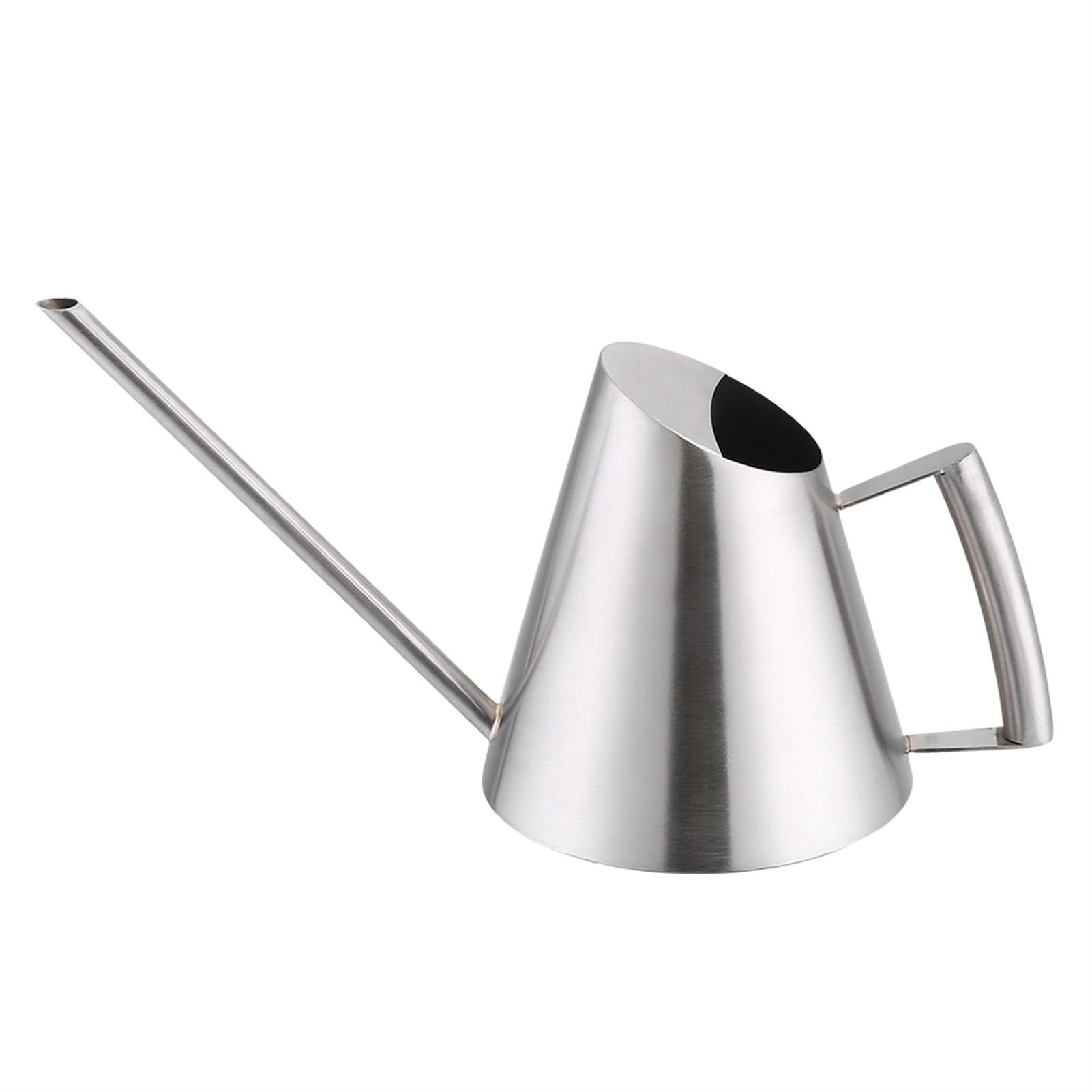 

400 мл Мини-лейка из нержавеющей стали, матовая, для посадки в саду, в помещении и на открытом воздухе