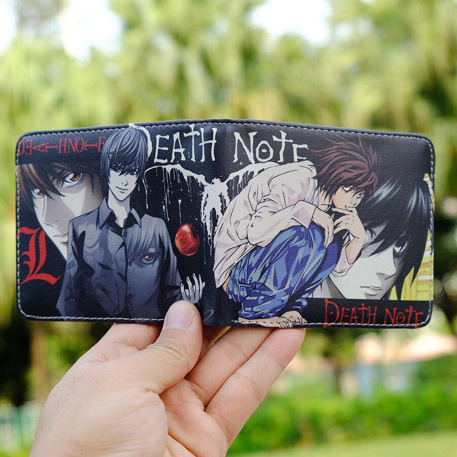 Anime DEATH NOTE L Coin PU Leather Wallet Cool