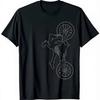 Motocross Dirt Bike TShirt 100 Cotton ONeck Short Sleeve Summer Casual Mens Tshirt Streetwear
