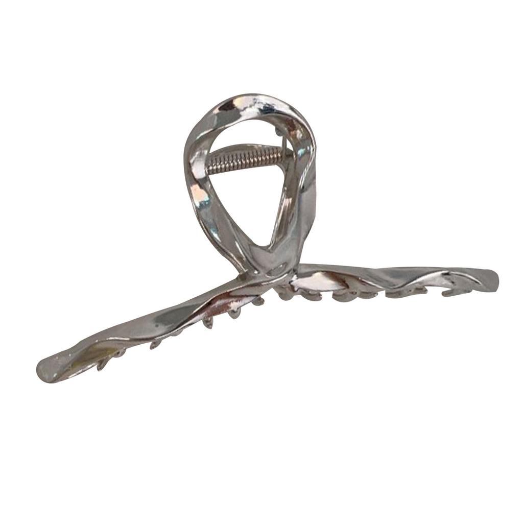 Hair Claw Clip Twisted Claw Clips Clamps Large Alloy Hair Catch Pure Color Styling Accessories