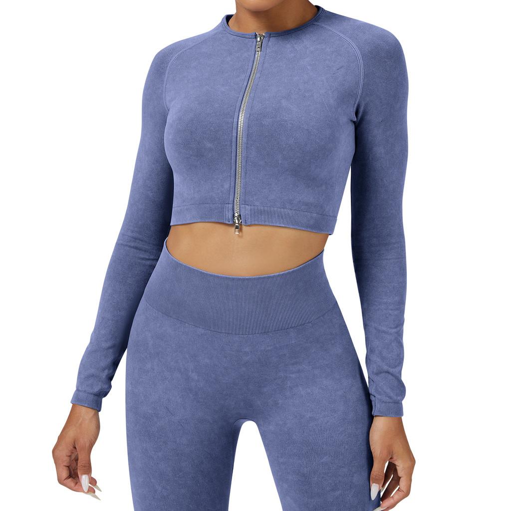 Aerobic Fitness Set With Moisture Wicking Fabric For Women Running And Yoga Practice