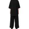 Y-3 Casual Fashion Youth Loose Round Neck Pullover Short Sleeve T-Shirt Unisex T-Shirt Black H44790