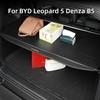 For BYD Leopard 5 Denza B5 Car Specialized Trunk Cargo Cover Partition Curtain No Damage Installation Auto Interior Modification