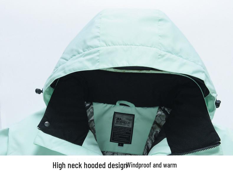 Couple Style Waterproof Windproof Ski Jacket - Warm, Breathable & Wear-Resistant for Men & Women