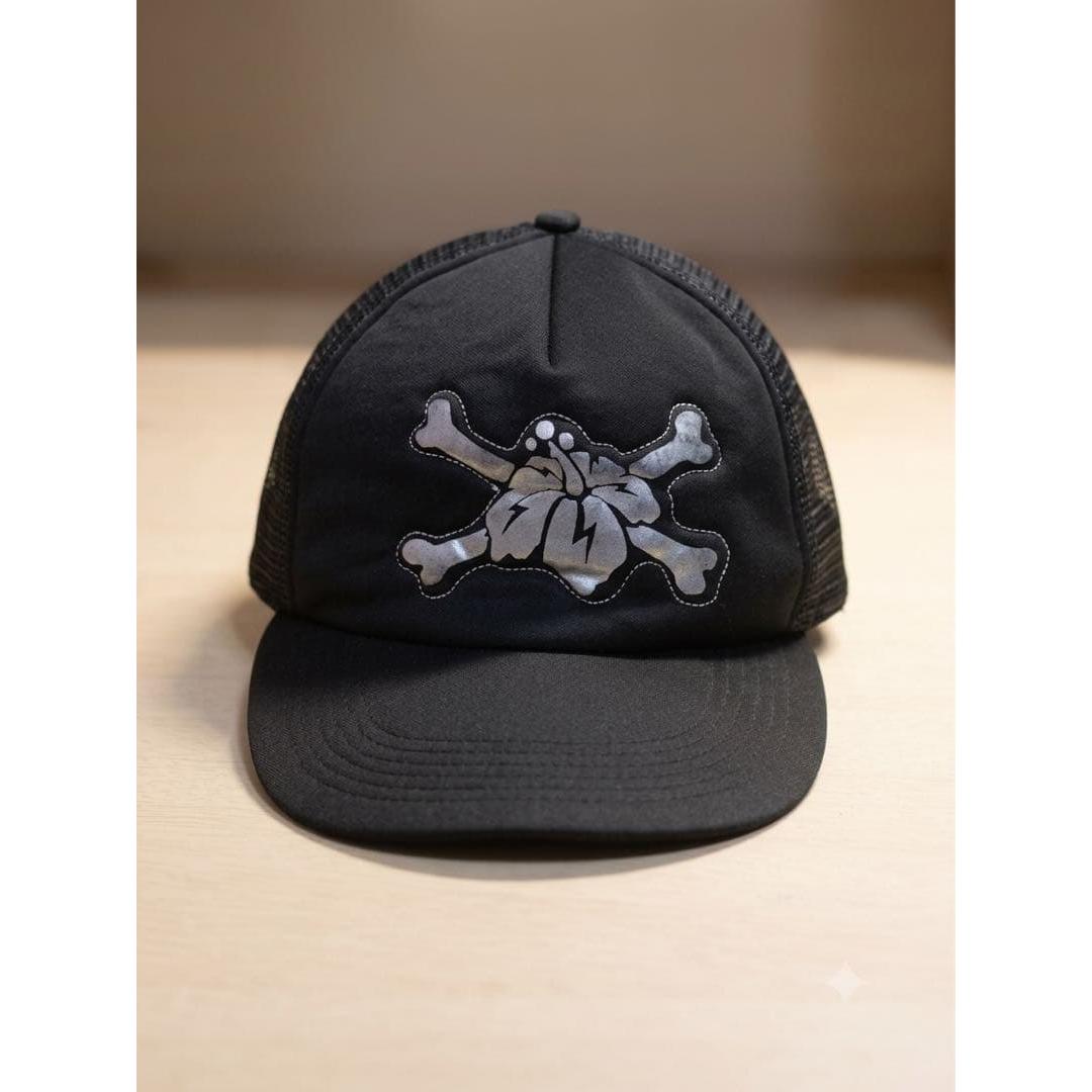 Used 05ss Old Stussy Skull Mesh Cap archive