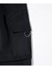 MASSNOUN D-Ring Parachute Cargo Pants Mfitp002-Bk