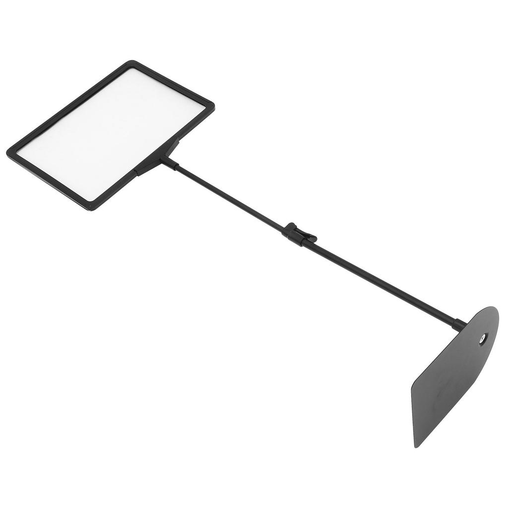 Adjustable A4 Price Tag Display Holder Retail Countertop Sign Holder Merchandise Shelf Label Plastic Holders For Shelves Display