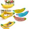 1pcs Silicone Cute Cartoon Kawaii Banana Pencil Case Large Capacity Student Pencil Case  Stationery Organizer Pencil Case