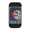 Trousse à Crayons Créative King of Pop Michael Jackson Pochette à Crayons Stylo pour Fille Garçon Grand Sac Étudiants École Fermeture Éclair Accessoires