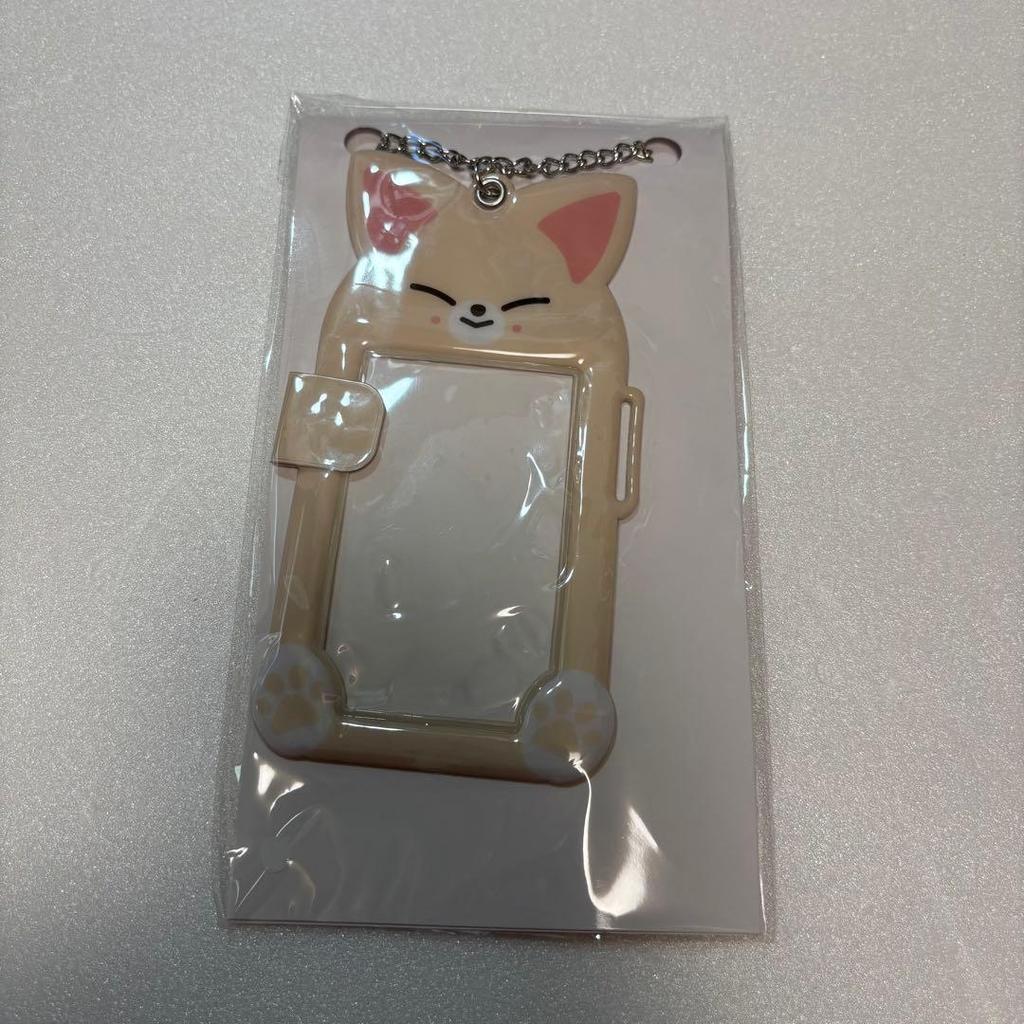 [USED] Stray Kids Foxl.Ny AIN Photo Card Keychain