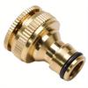 2Pcs Brass Hose Tap Connector 3/4" 1/2" Garden Threaded Water Pipe Adapter Fitting Faucet Connector Accessories