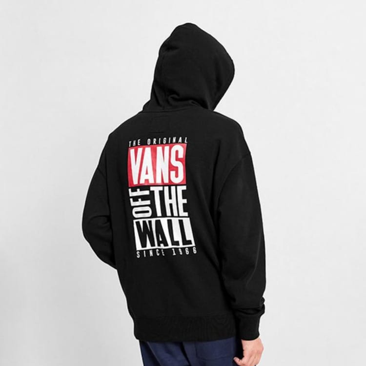 Vans Sweatshirts Unisex Hooded Moderate Regular VN0A4ML3BLK