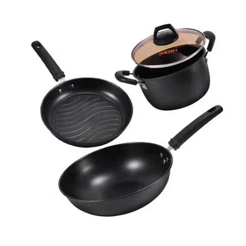 Kobach Fine Iron Cookware 3-Piece Set