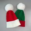 European and American Christmas Hats Wool Hats Autumn and Winter Warm Hairball Hats Merry Christmas Bell Hat