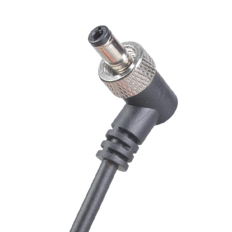High Conductivity .5x2. Male Power Cable 80cm Locking For Monitors Laptop Chargers