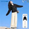 Jeanswest Women's Hooded Sweatshirt and Straight-Leg Pants Two-Piece Set