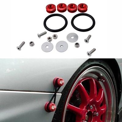 Car Quick Release Bumper Trunk Fender Hatch Lids Fasteners Fixing Screws Kit