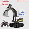 Rc Excavator Rc Cra Children Toys Remote Control Excavator Toys Kids Radio Control Dump Truck Bulldozer Electric Car Toys Gift