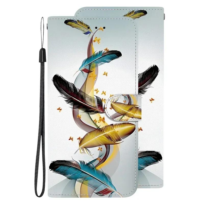 Милый чехол для Honor 400 Smart Coque Мультяшный кожаный чехол для Honor 400 Smart 400 Pro Lite Fundas Чехол-книжка HONOR 400 Lite