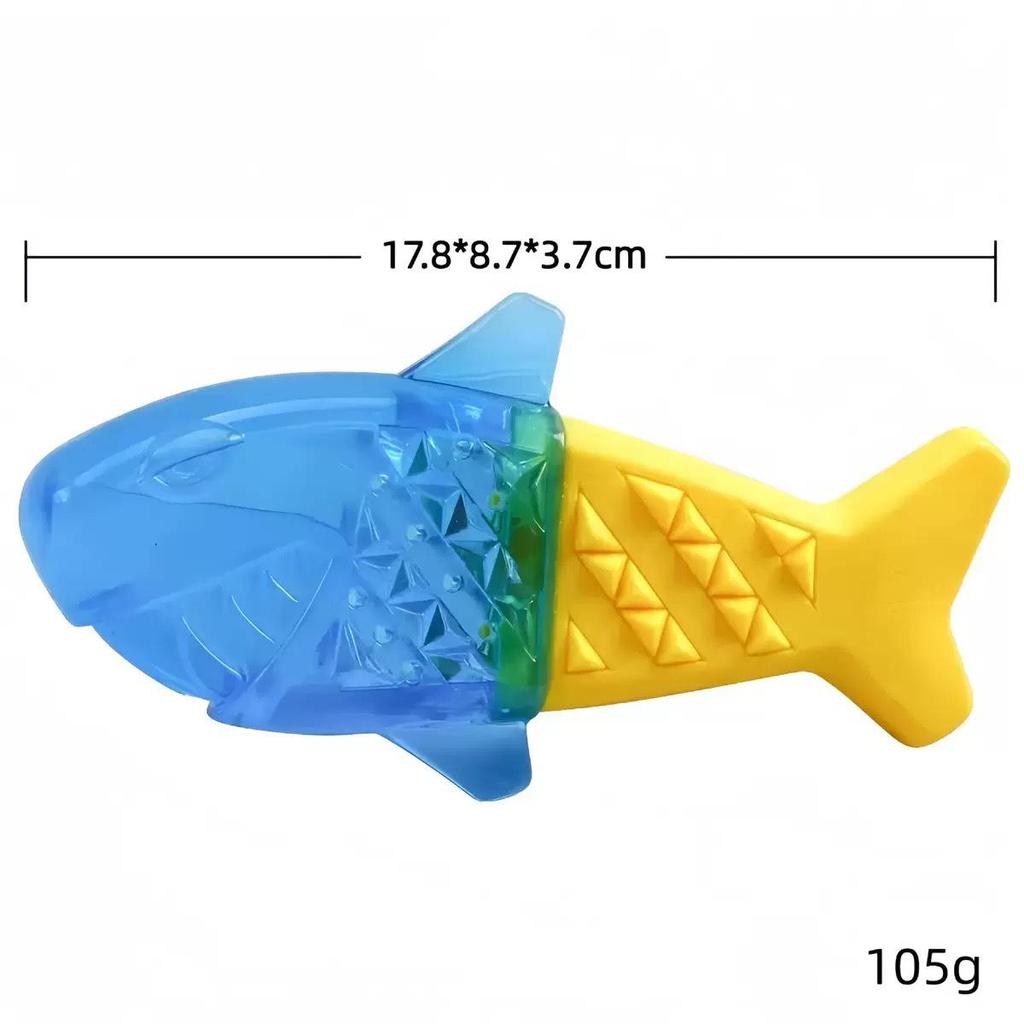 Pet Chew Stick Ice-Freezable Cooling Toy for Dogs - Popsicle Pacifier Ring for Heat & Boredom Relief