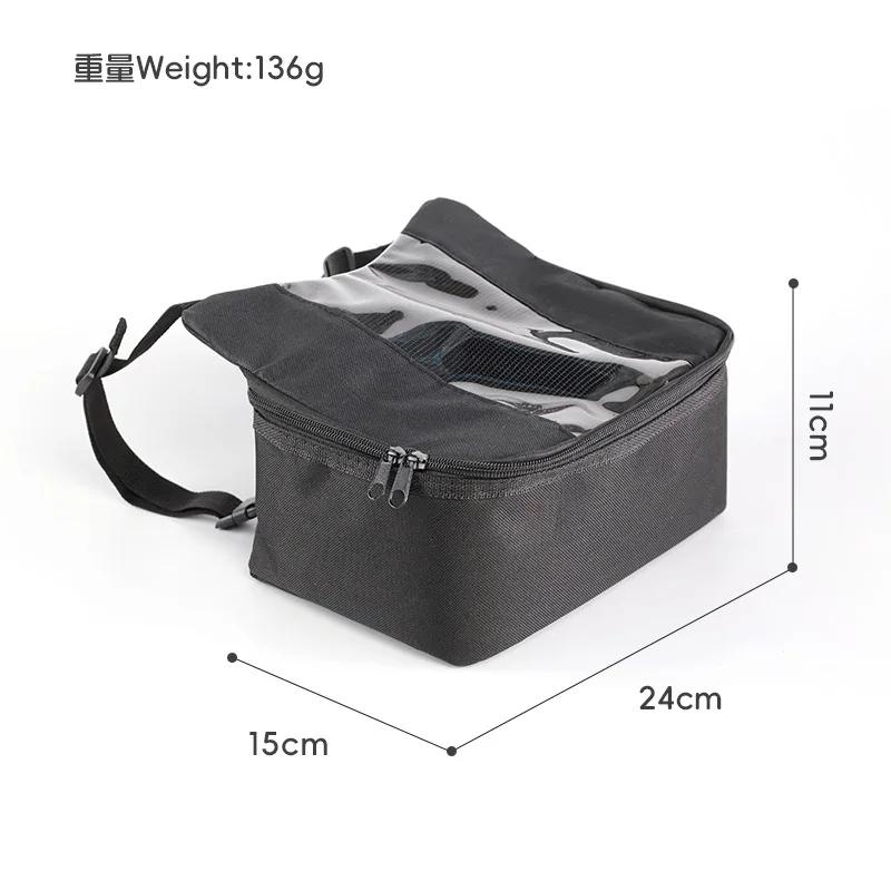 Motorcycle Handlebar Front Bags Waterproof Dry Bag Touch Screen Phone Holder Motorcycle Front Basket Handlebar Storage Bag