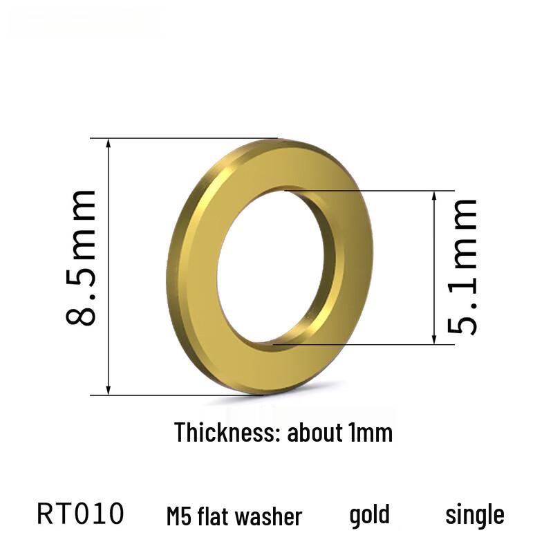 Titanium Alloy Bicycle Screw Washers