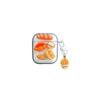 Applicable To Apple Bluetooth Headset Cover, Protective Cover Airpods4 Three-Dimensional Bread Pendant Airpodspro2 Creative