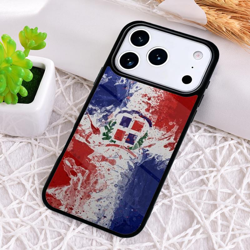Dominican Republic Flag Soft Phone Case for iPhone 17 Air 16 15 11 12 14 13 Pro Max Shockproof Cover